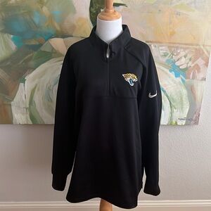 Men’s Nike Golf Jacksonville Jaguars quarter zip pull over XL embroidered
